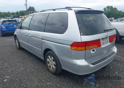 2003 Honda Odyssey Ex-L из США, поврежденный, VIN 5FNRL18963B037230